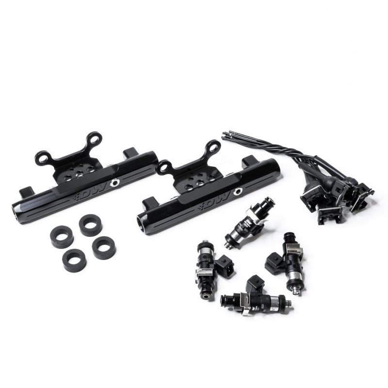 DEATSCHWERKS SIDE FEED TO TOP FEED FUEL RAIL CONVERSION + 2200CC FOR SUBARU 04-06 STI LEGACY GT