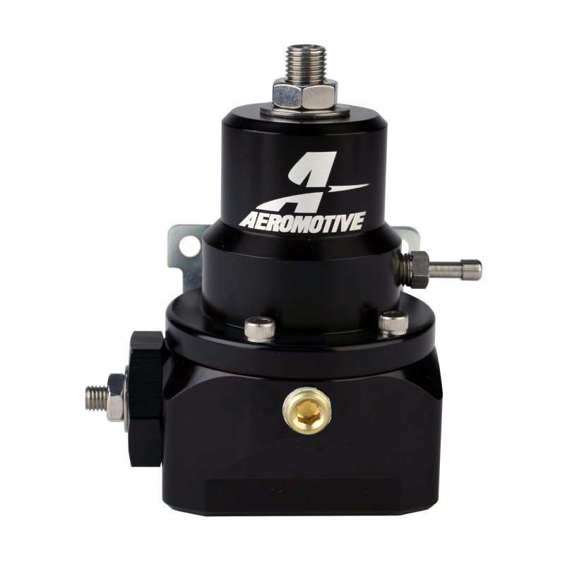 FUEL PRESSURE REGULATOR AEROMOTIVE DOUBLE-ADJUSTABLE RETURN STYLE, 2-PORT ARE 13214