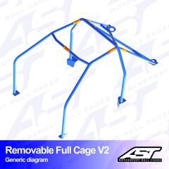 Roll Cage VOLVO 145 5-door Wagon REMOVABLE FULL CAGE V2