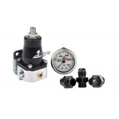 AEROMOTIVE EFI BAYPASS FUEL PRESSURE REGULATOR KIT, ADJUSTABLE 30-70 PSI ARE 13130