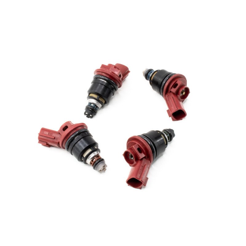 DEATSCHWERKS 4 FUEL INJECTORS KIT 270CC/MIN SIDE FEED, NISSAN G20/SR20/200SX/240SX SR20DET/KA24DE 91-98