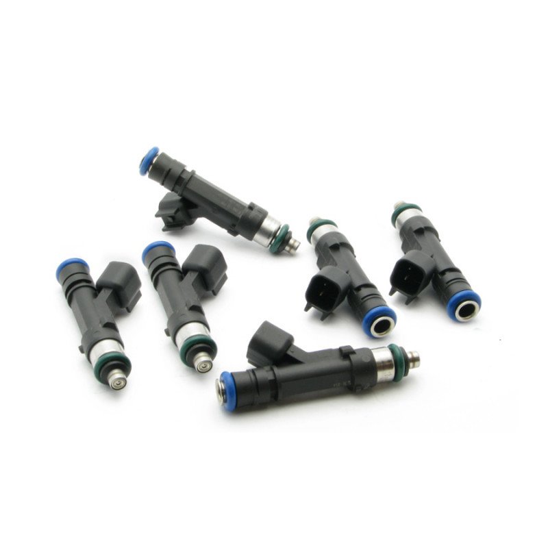 DEATSCHWERKS 6 FUEL INJECTORS KIT 410CC/MIN, FORD MUSTANG V6 3.8L /4.0 99-10